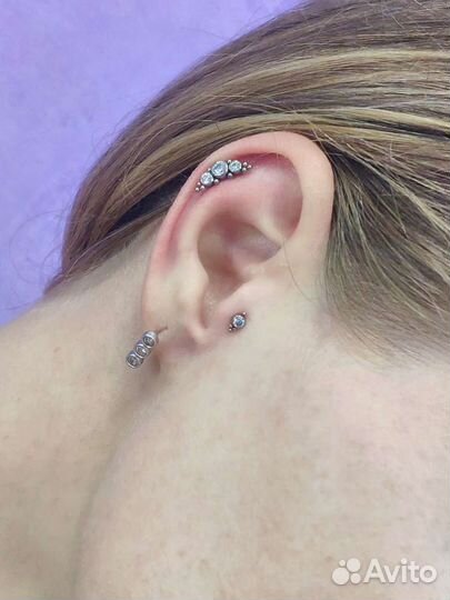 Пирсинг фмр (+микродермал, прокол ушей)