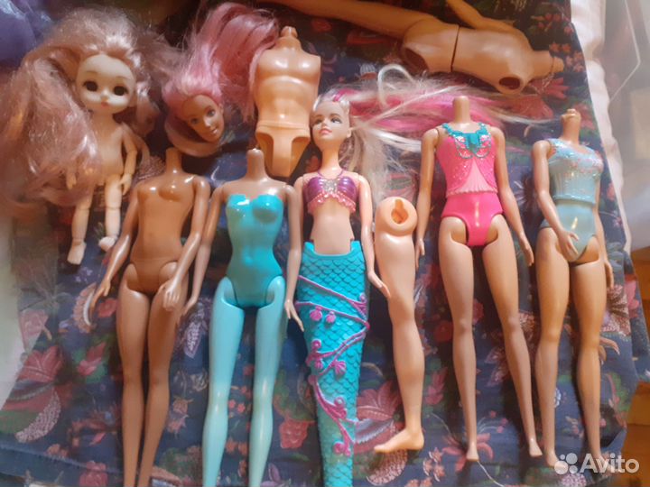 Кукла барби много разных