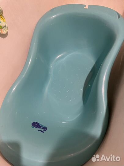 Ванночка с горкой для купания