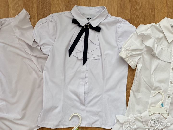 Блузка белая