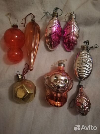 Елочные игрушки СССР