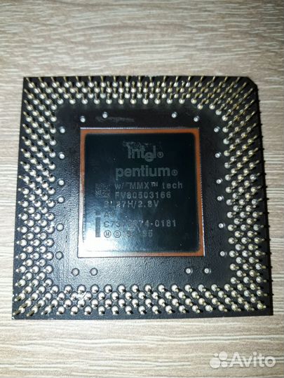 CPU intel pentium MMX 166
