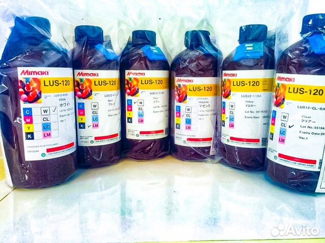 Оригинал. чернила, расходн. Мимаки(Mimaki) LUS-120 купить в Москве ...