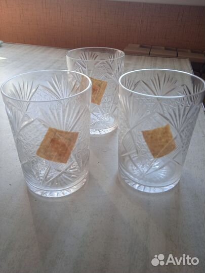 Хрустальные стаканы СССР