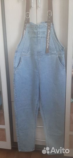 Джинсовый комбинезон для беременных