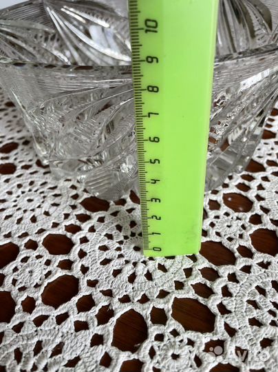 Вазы хрустальные