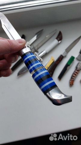 Финка жиганская финский нож на наборном оргстекле