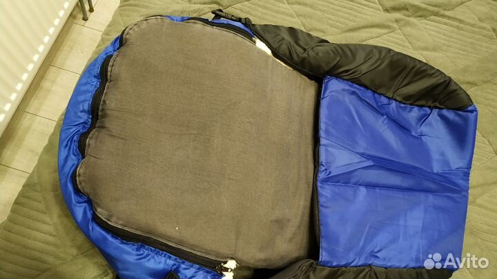 Матрас вкладыш в санки меховой