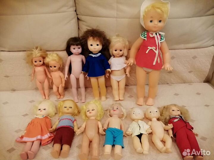 Куклы разные, термос детский СССР