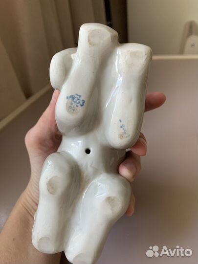 Фарфоровая статуэтка Слон Лфз
