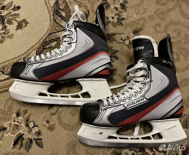 Хоккейные коньки bauer 45 размер