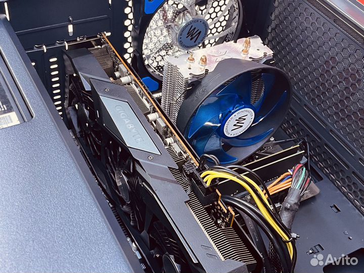Мощный игровой компьютер 10100 с RX5700хт 8gb