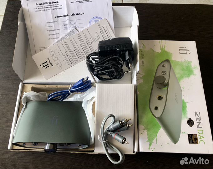 Ifi Zen DAC2, баланс цап+усилитель на Burr-Brown