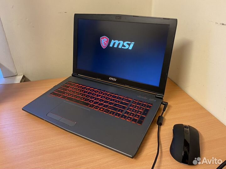 Ноутбук MSI GV62 7RD-2071RU серый