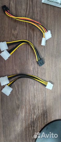 Переходник с Molex на 6pin и на 8pin