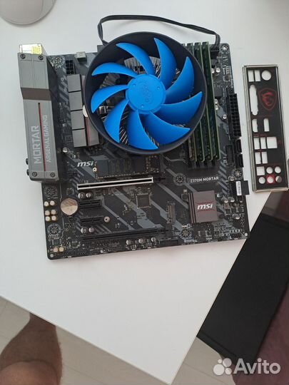 Комплект CPU Intel Core i5-8400+ MSI Z370M mortar