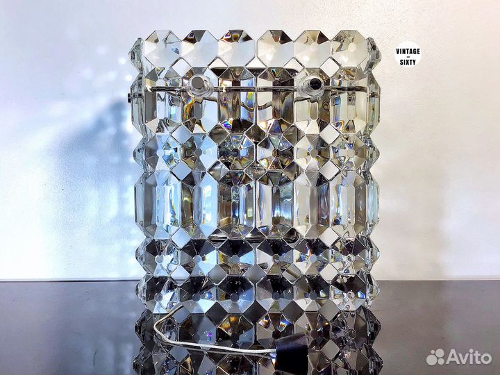 Настенный светильник бра хрустальное СССР 70-е гг