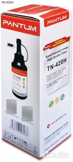 TN-420H, Тонер Pantum TN-420H Лазерный Черный