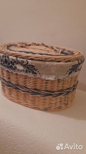 Корзина плетеная