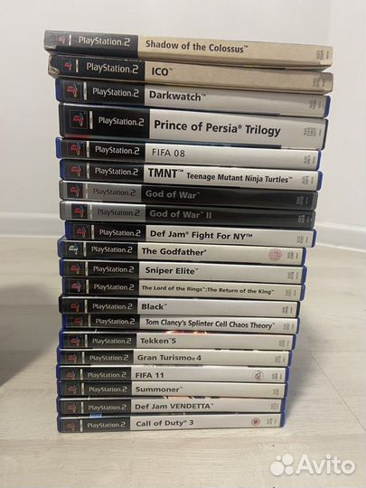 Sony playstation 2 с дисками