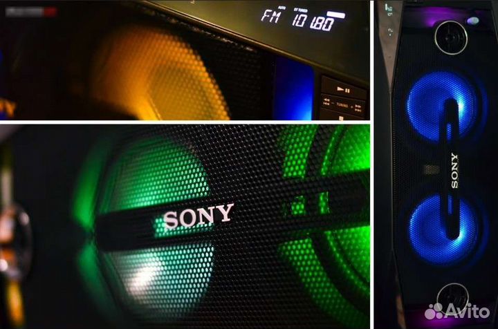 Аренда колонки sony+светомузыка