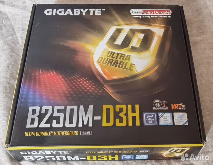 Материнская плата Gigabyte B250M-D3H 1151 Intel6/7