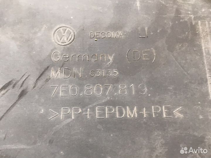 Накладка на передний бампер Volkswagen T4 (3921)