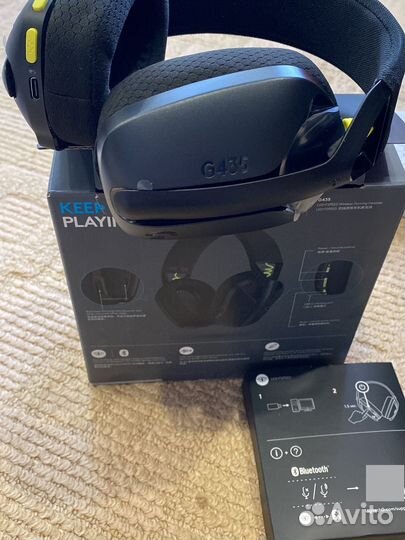 Беспроводные наушники logitech g435