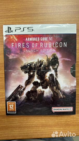 Диск Armored Core 6 Fires of Rubicon PS4 / PS5