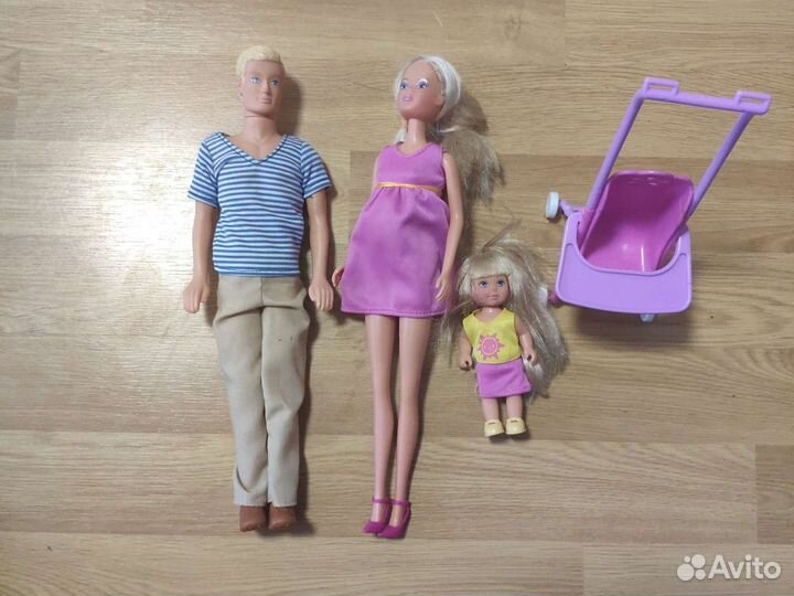 Кукла барби беременная