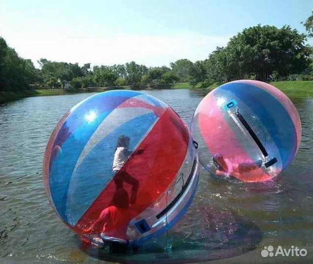 «Аквазорб» - водный шар прозрачный надувной из тпу