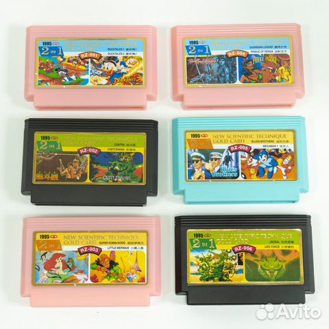 Картриджи для Денди