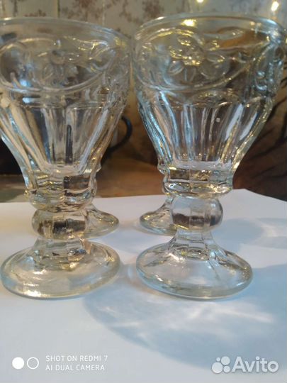 Редчайшие, антикварные рюмки лафитники