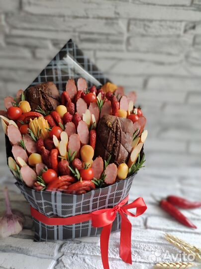 Съедобные букеты для мужчин/ мужские букеты