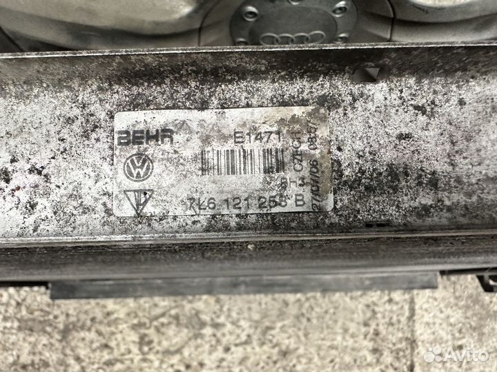 Радиатор охлаждения основной audi q7