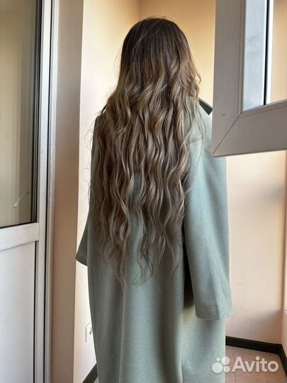 Волосы для наращивания натуральные бу