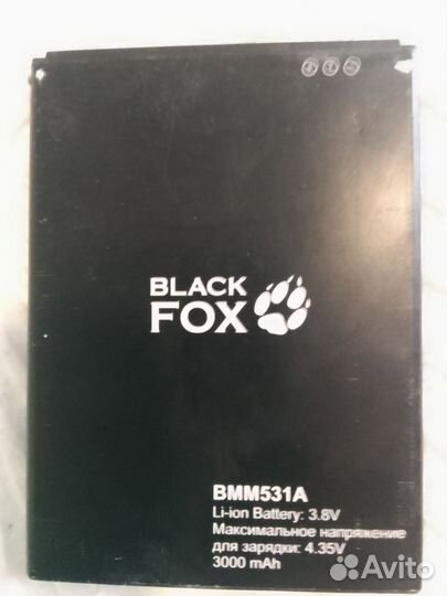 АКБ Black Fox BMM 531A