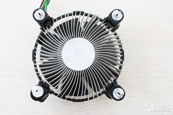 Кулер 115x 3 pin DeepCool (черный / клипсы)