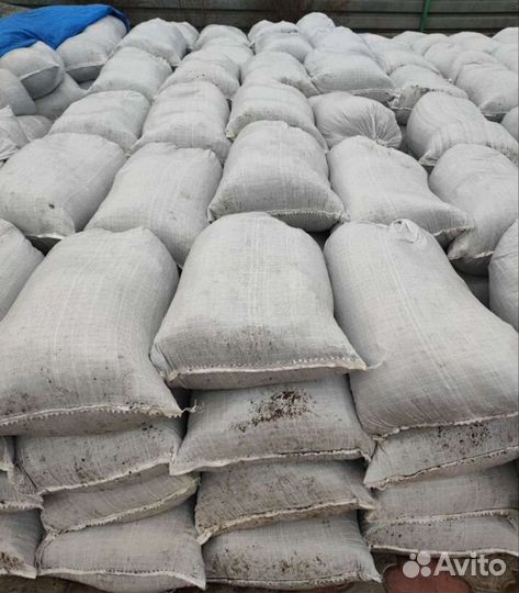 Земля чернозем в мешках