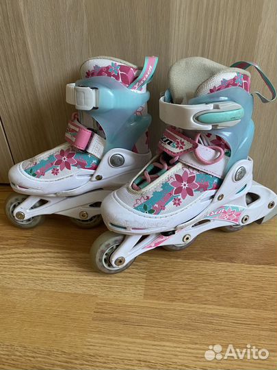 Роликовые коньки детские раздвижные р. 26-29