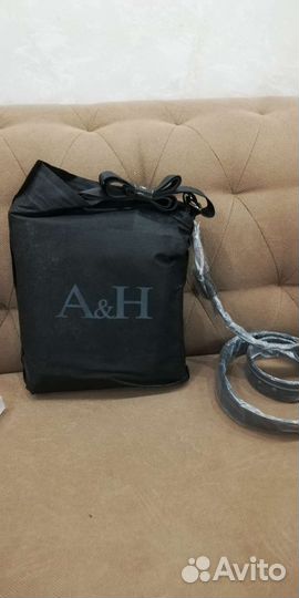 Сумка мужская из гладкой экокожи