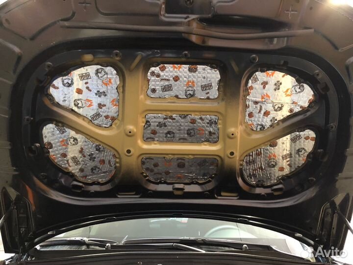 Тепло - шумоизоляция для капота автомобилей