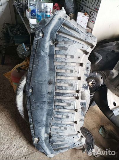 Защита бампера переднего Mercedes S217 Coupe