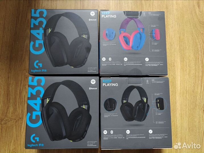 Беспроводные наушники logitech g435