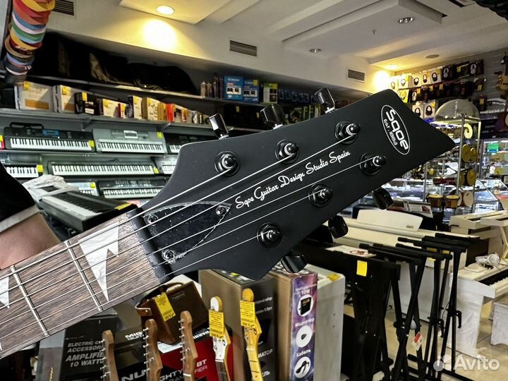 Электрогитара sqoe seib370 бирюзоввй