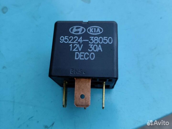 Хендай гетц реле вентилятора