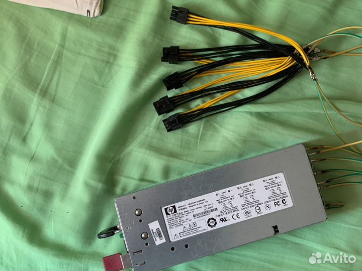 Серверный блок питания hp dps800gb a (распаян)