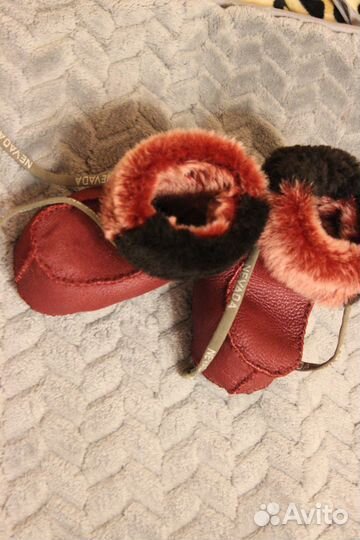 Пинетки зимние теплые