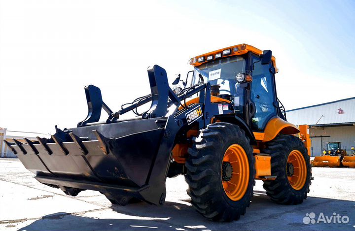 Экскаватор-погрузчик Shanmon 388H, 2024