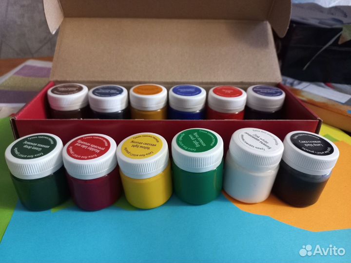 Гуашь художественная 